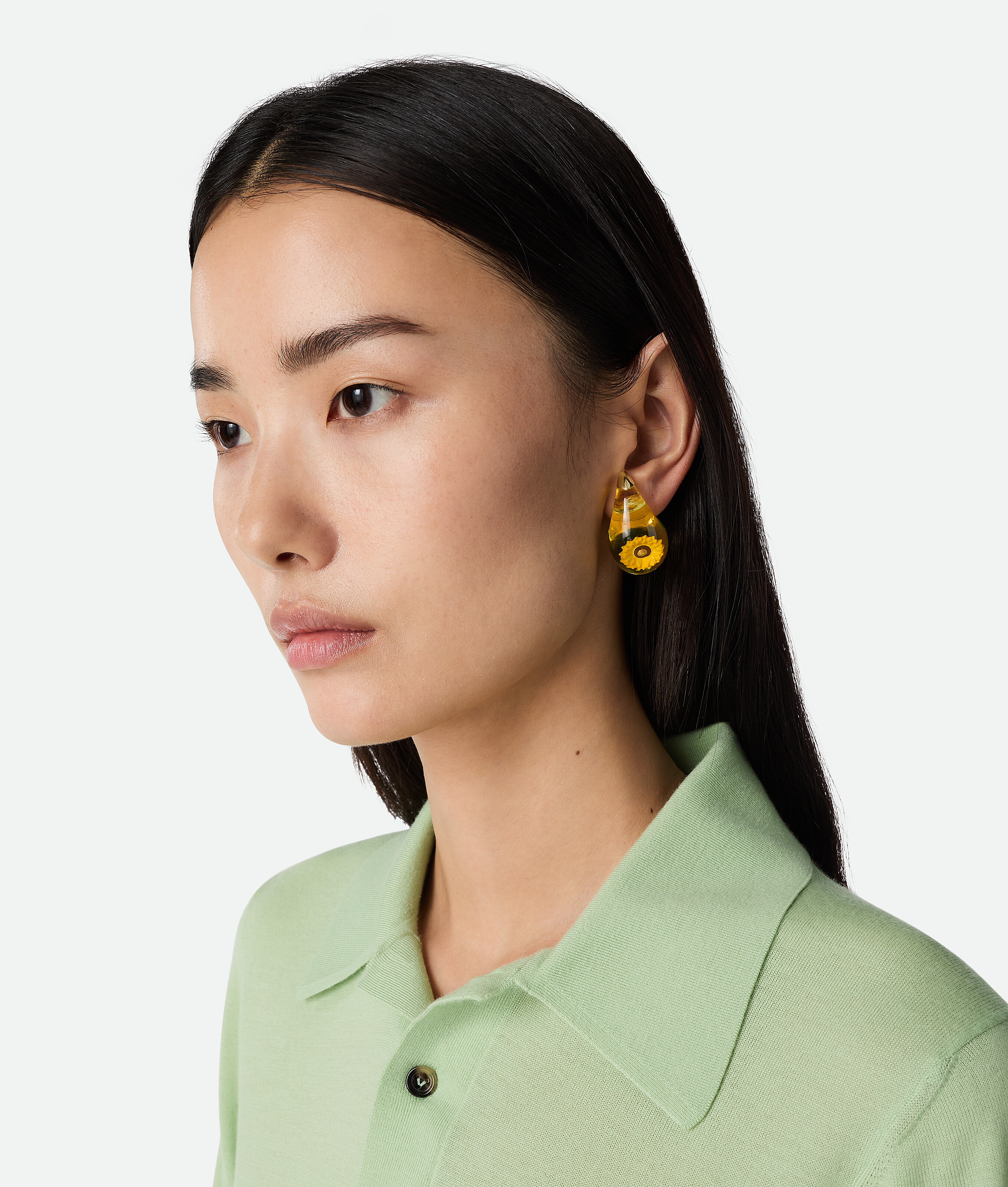 Bottega Veneta Small Drop Earrings - Buttermilk/pollen - Woman