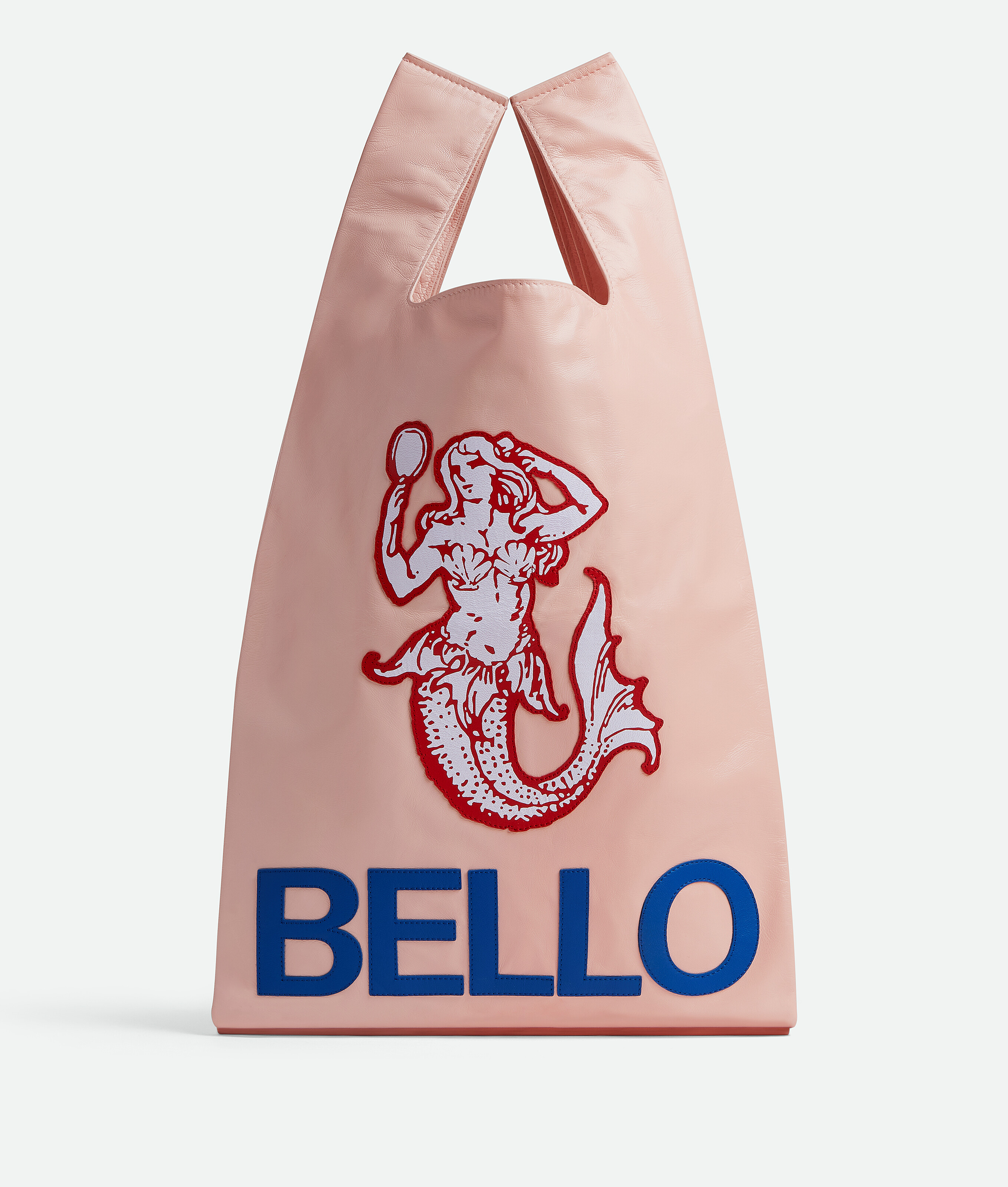 Bottega Veneta Supermercato Tote - Pink/cobalt/nail Polish - Man