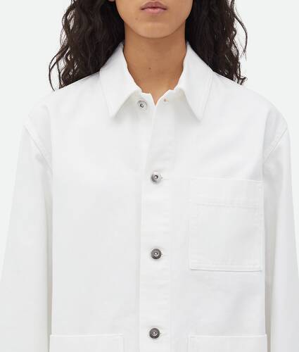 White Denim Jacket