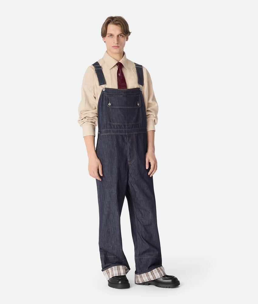 Ein größeres Bild des Produktes anzeigen 1 - Jumpsuit aus Denim mit Indigo-Waschung