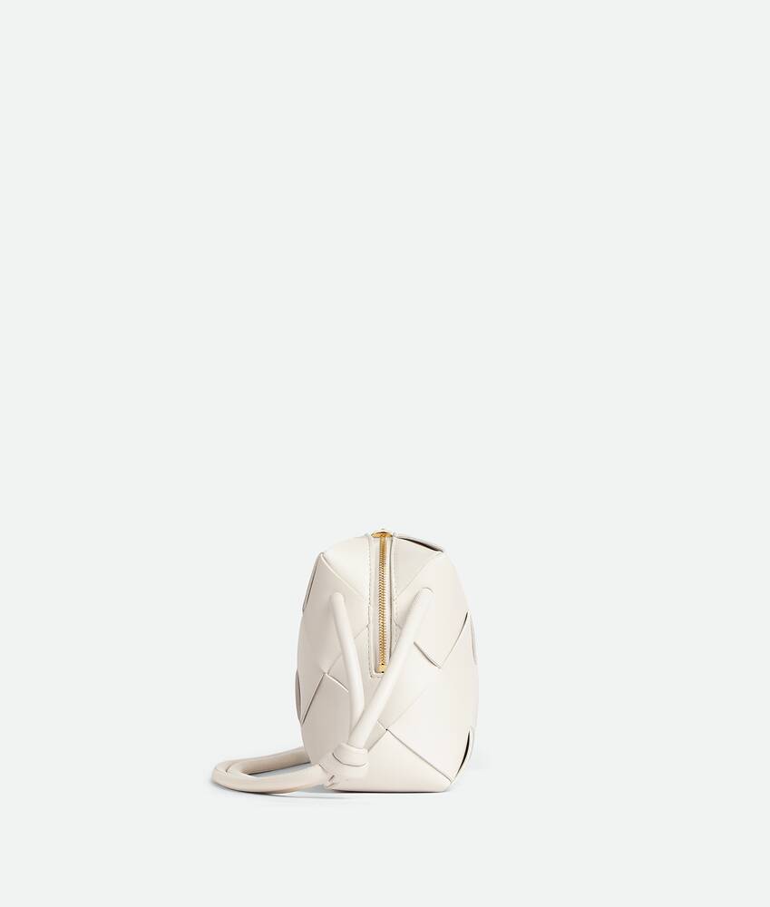 Bottega Veneta® Women's Small Loop Camera Bag in White. Shop