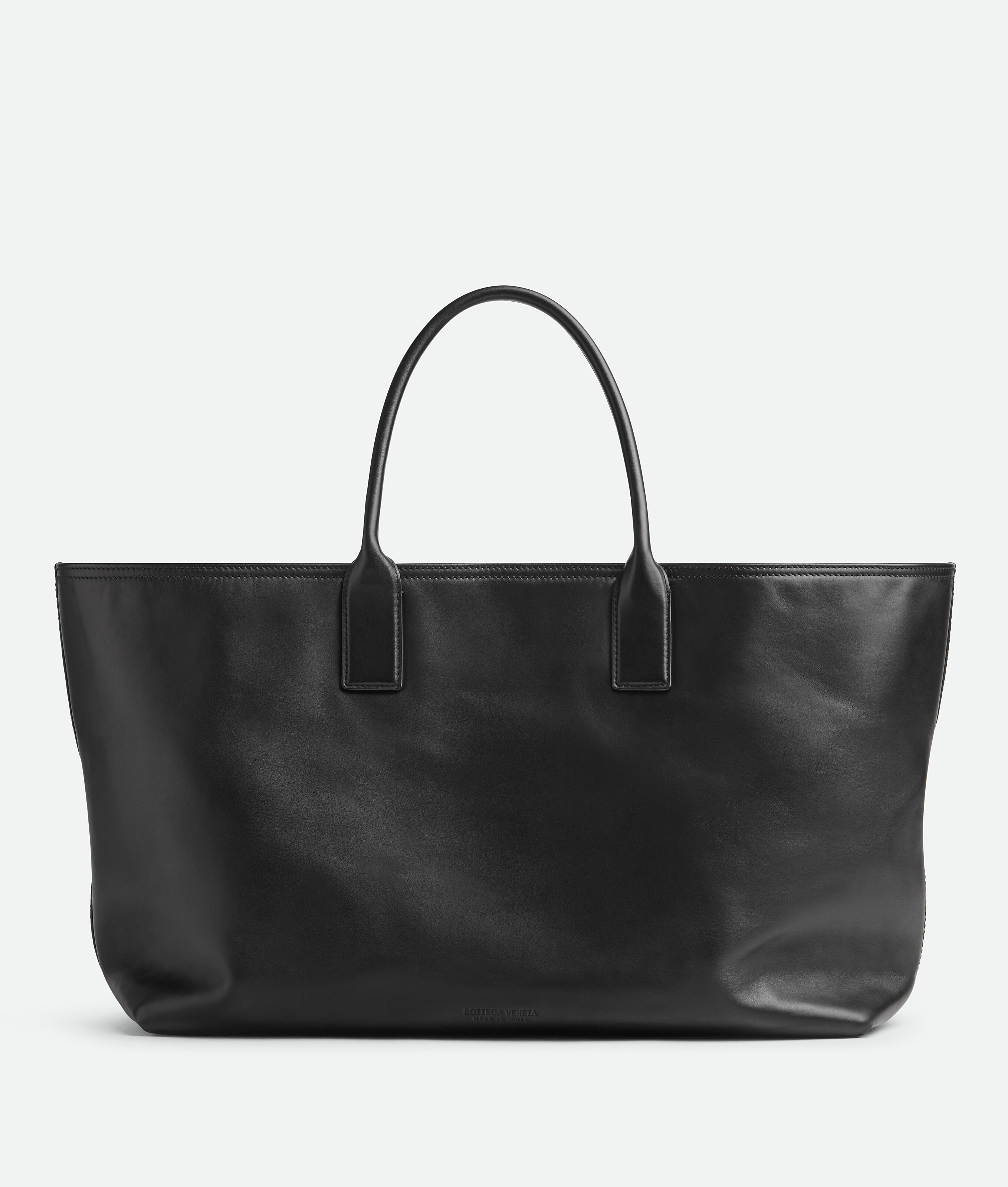 Shop Bottega Veneta Large Cabat In Black