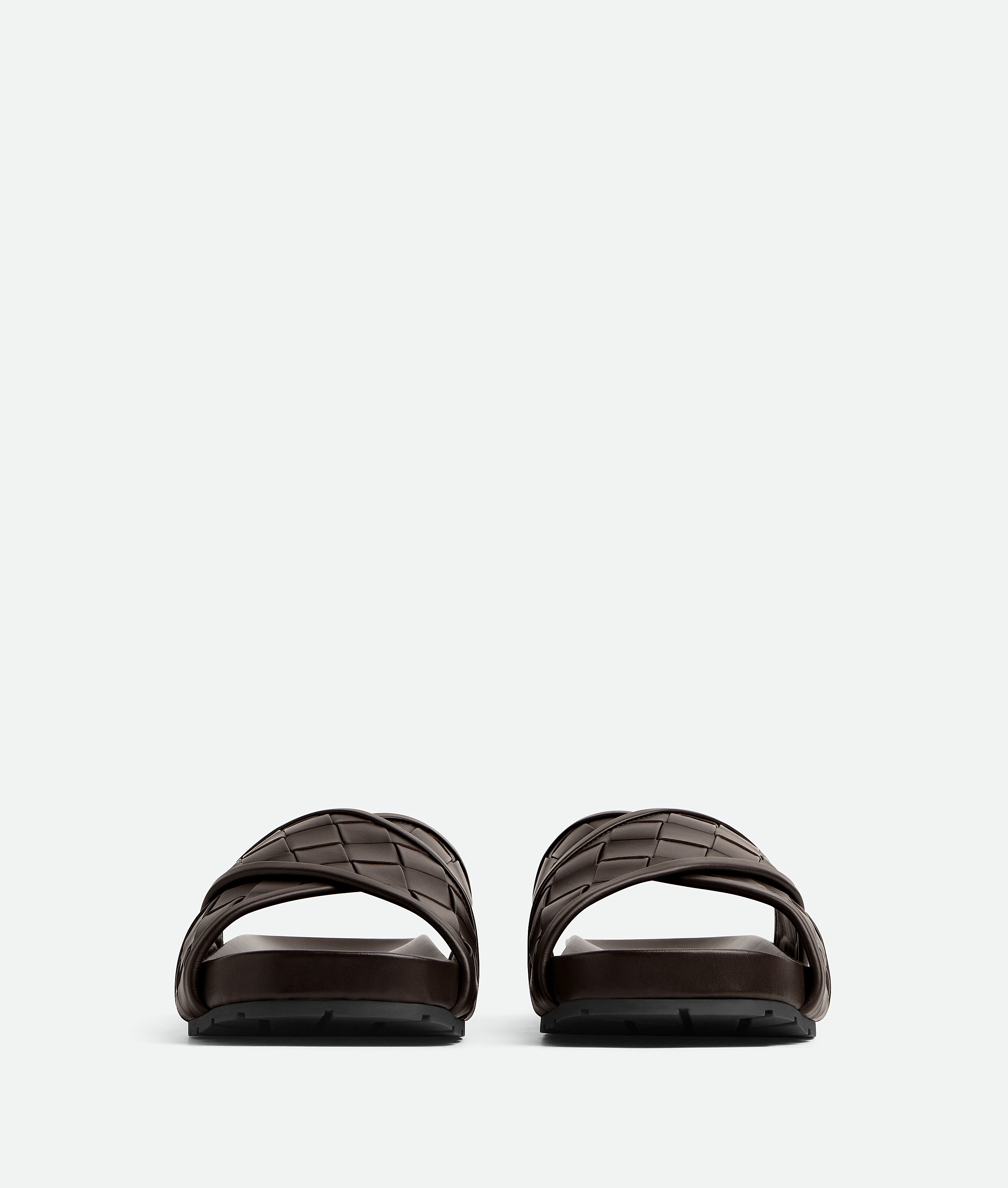 Shop Bottega Veneta Tarik Mule In Fondant