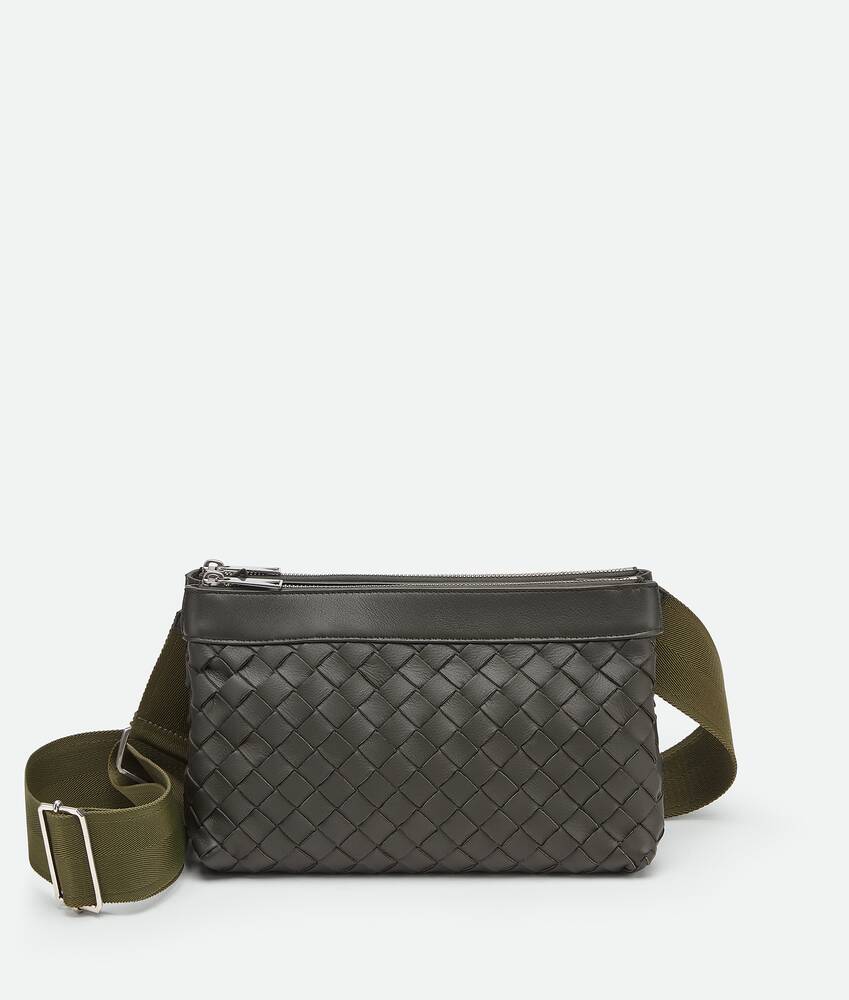 Bottega messenger outlet bag