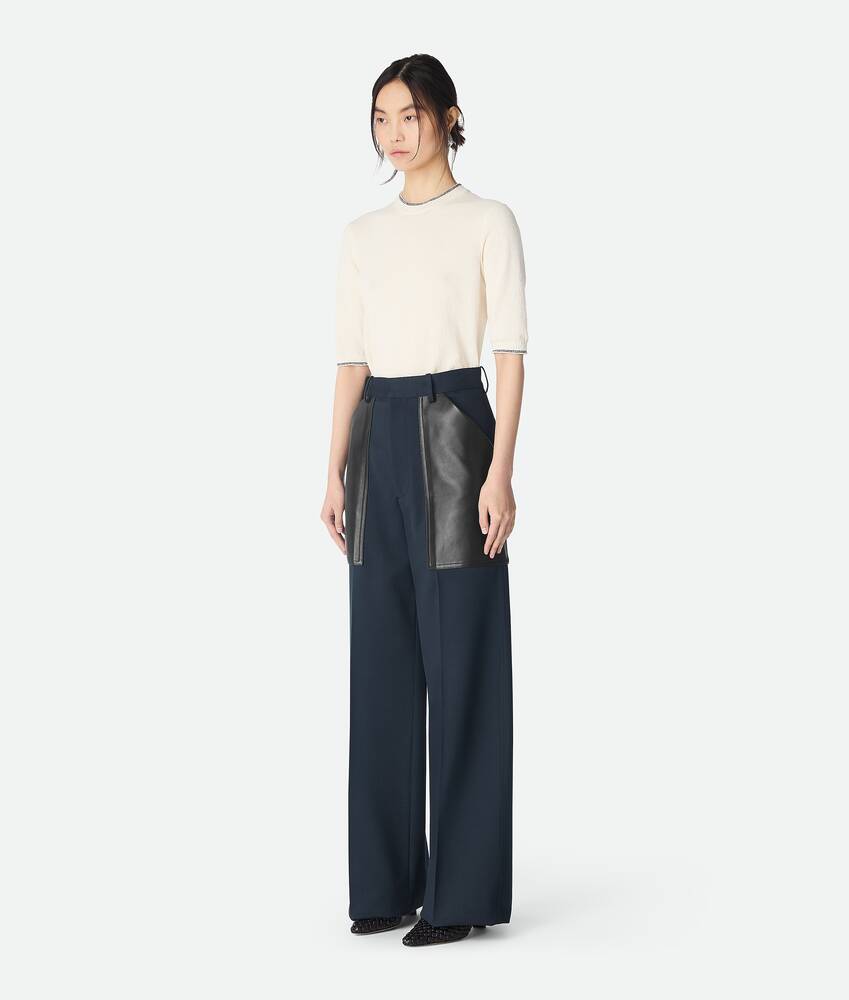 Display a large version of the product image 2 - Wool And Cotton Pants