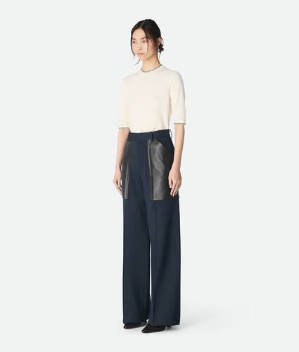 Wool And Cotton Pants