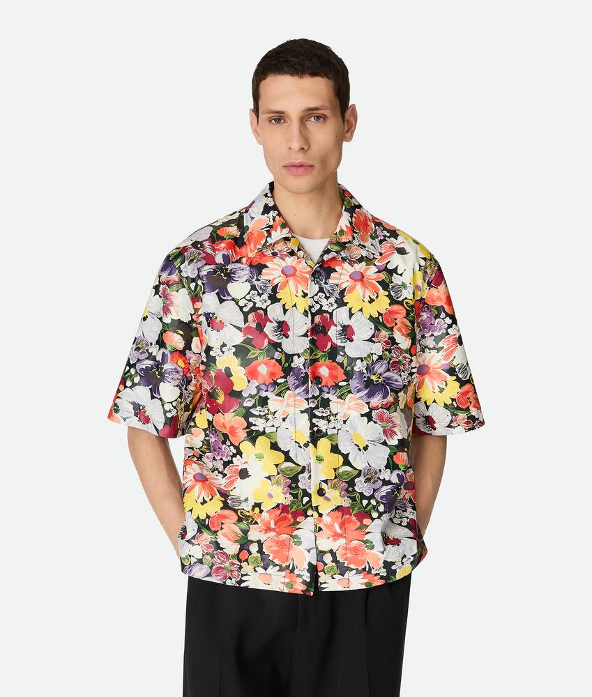Display a large version of the product image 1 - Printed Leather Shirt