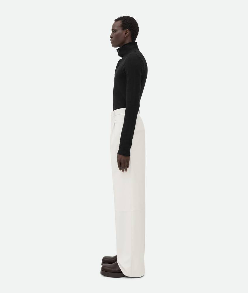 Display a large version of the product image 2 - Leather Wide Leg Trousers