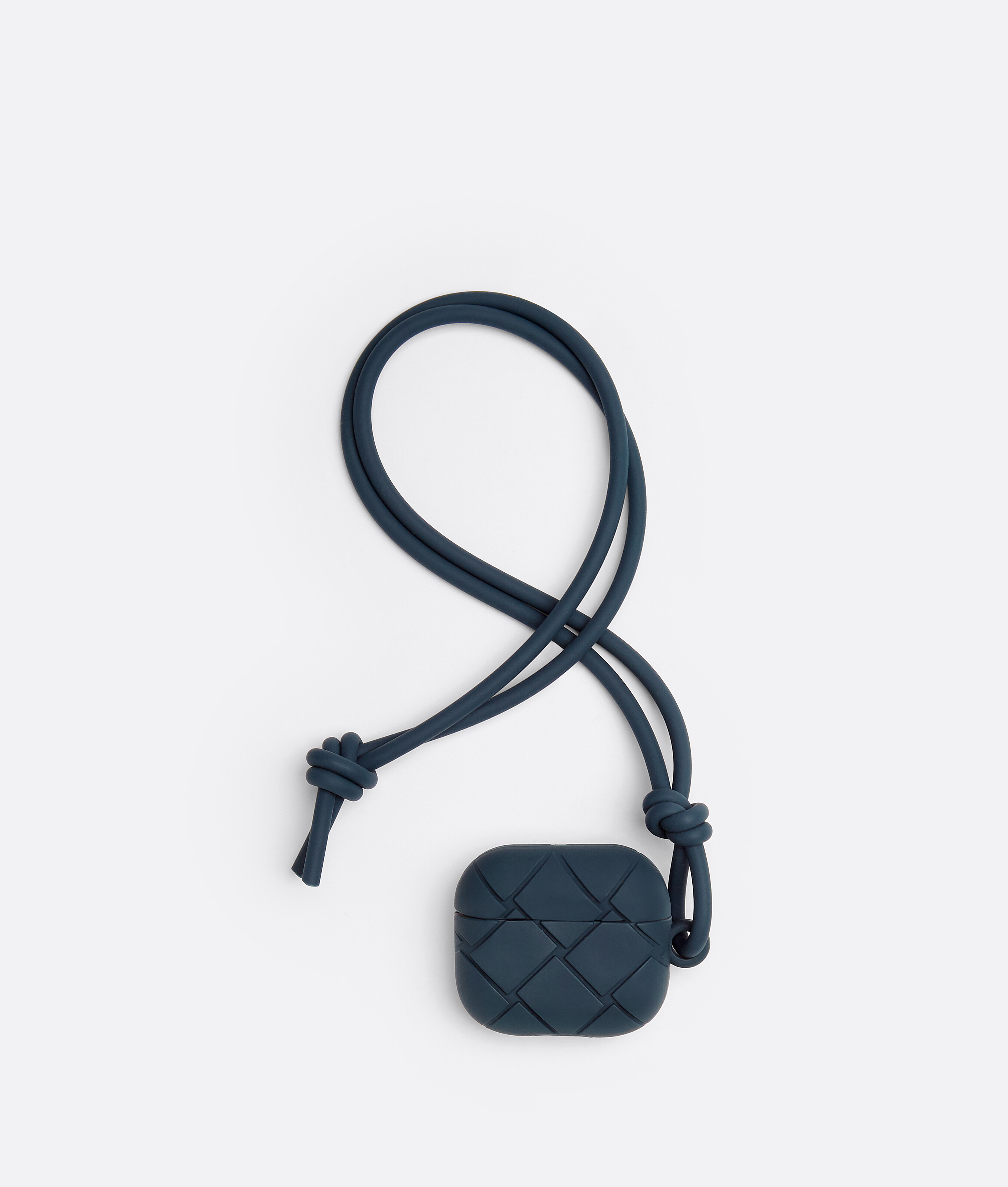 Bottega Veneta® Men's Airpods Case in Deep Blue. Shop online now.