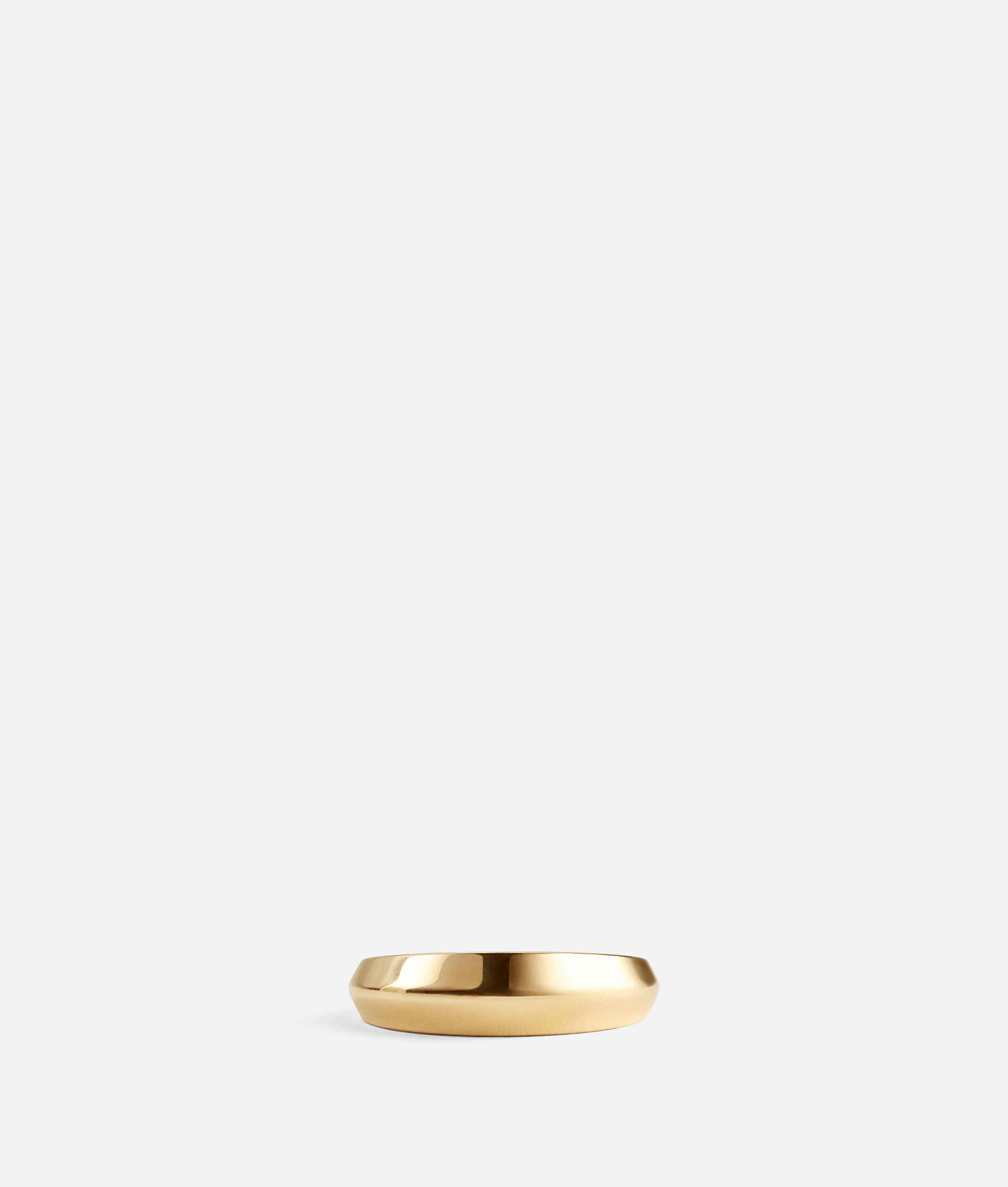 Bottega Veneta Detail Chain Ring In Gold