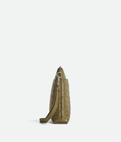 Cartera Prism de piel de avestruz
