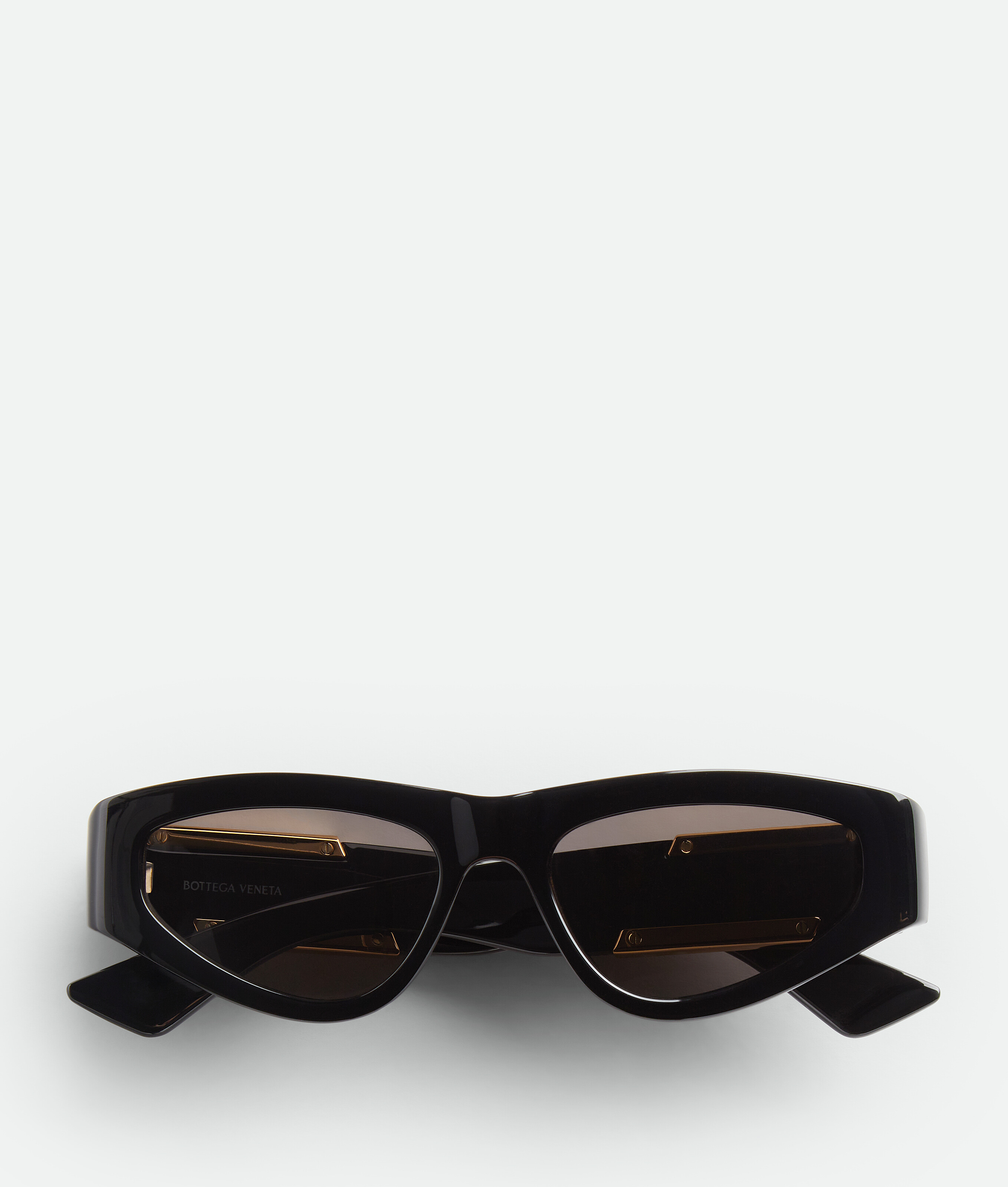 Bottega Veneta Dash Cat Eye Sunglasses - Black - Unisex -