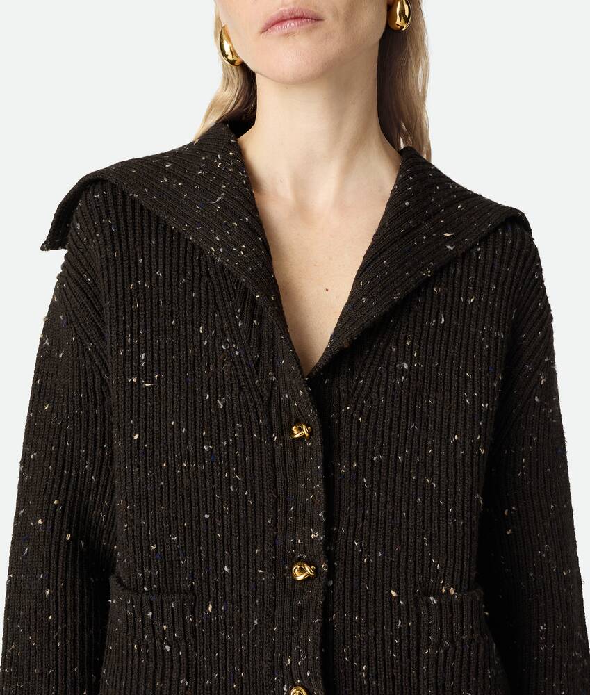 Display a large version of the product image 5 - Wool English Rib Cardigan