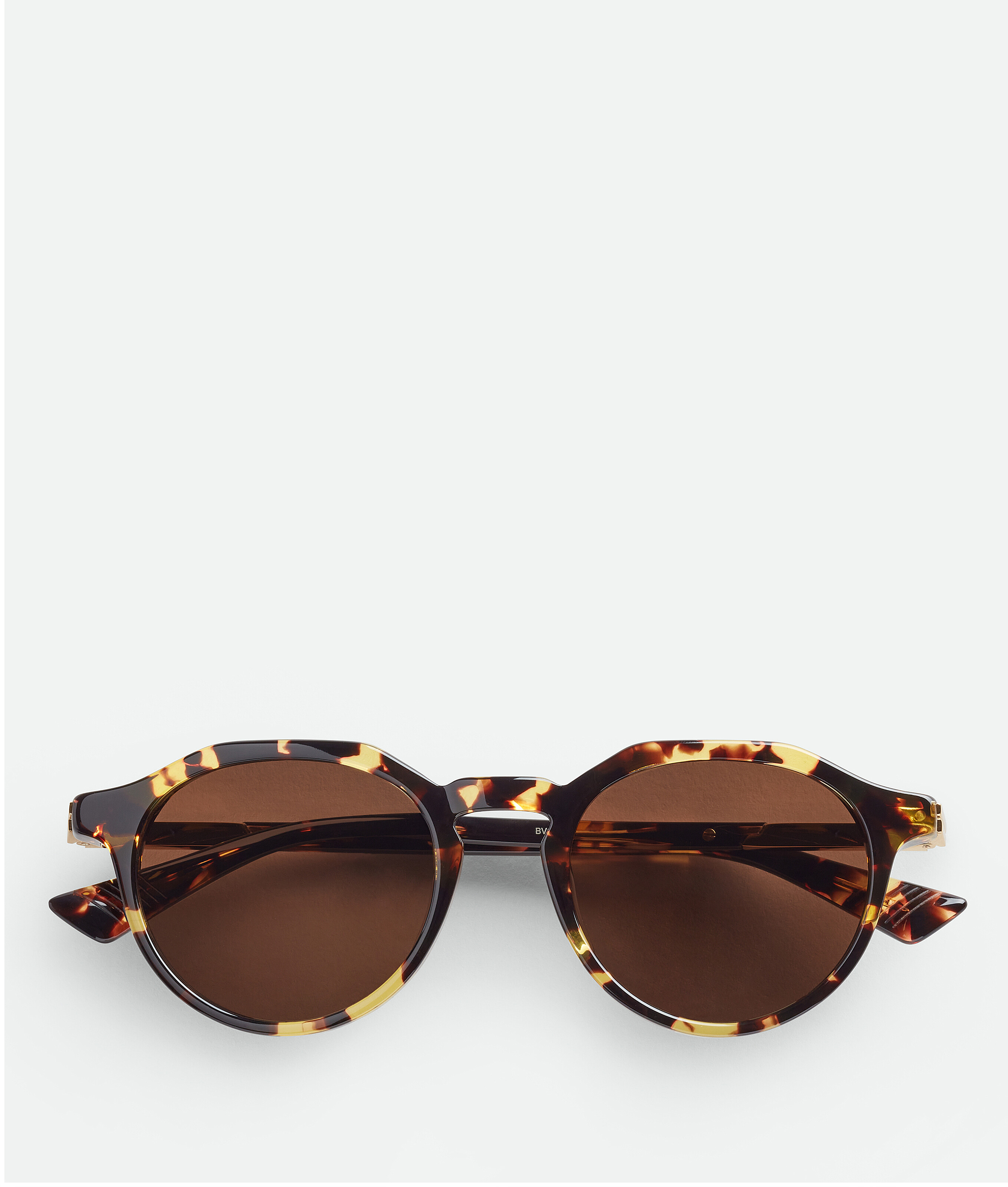 Bottega Veneta Forte Panthos Sunglasses In Brown