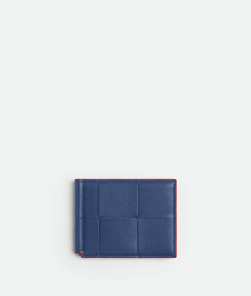 bill clip wallet in Grained Calfskin