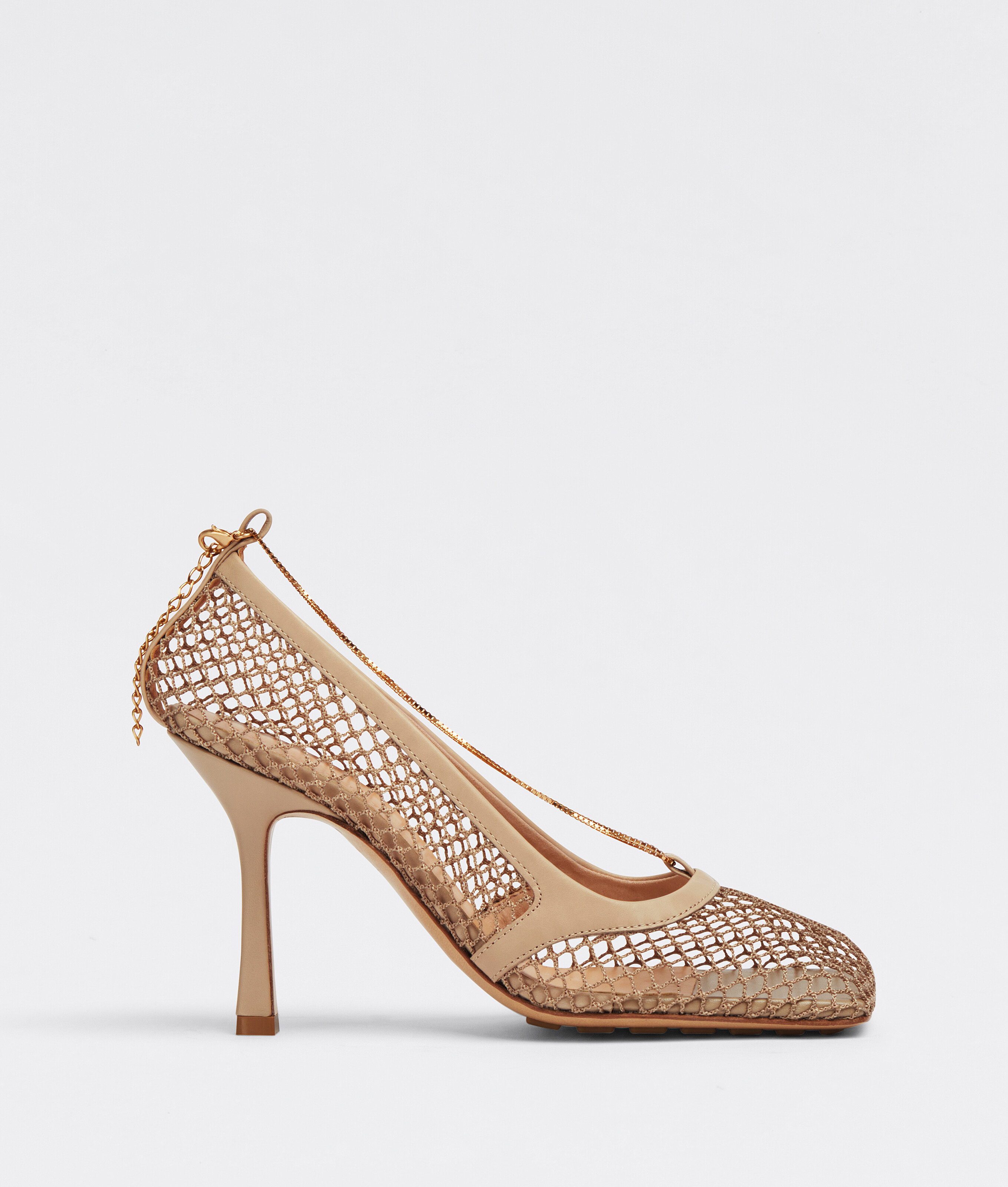 Bottega Veneta Bottega  Veneta Stretch Pump In Beige