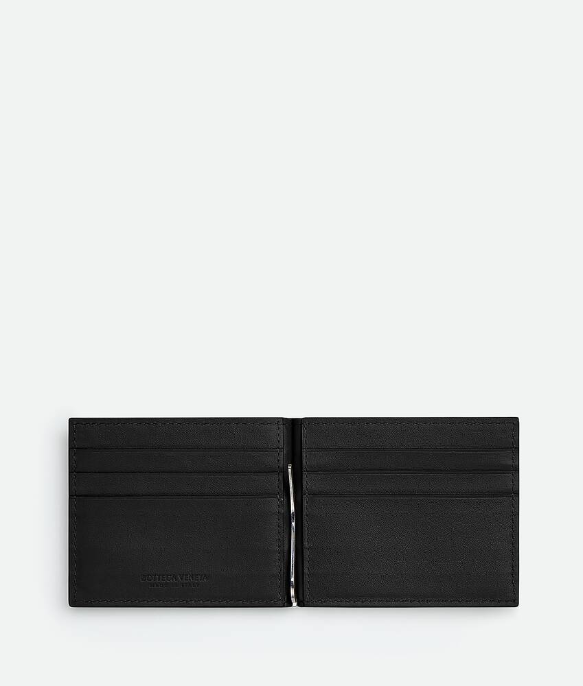 ネロイントレチャート マネークリップ付き二つ折りウォレット| Bottega 