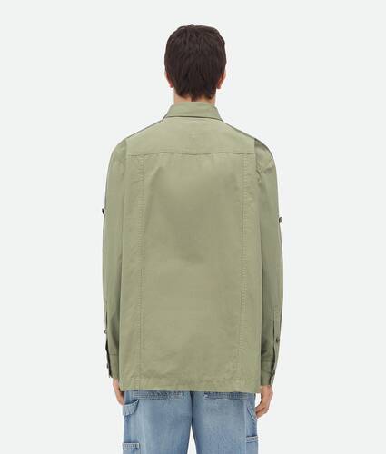 Light Cotton Twill Overshirt