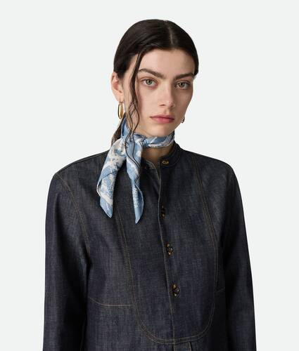 Italian Postcard Silk Foulard