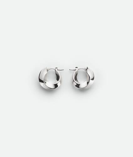 Ein größeres Bild des Produktes anzeigen 1 - Twist Hoop Ohrringe