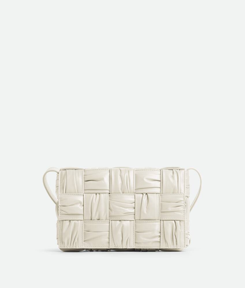 Bottega veneta padded cassette white Clearance