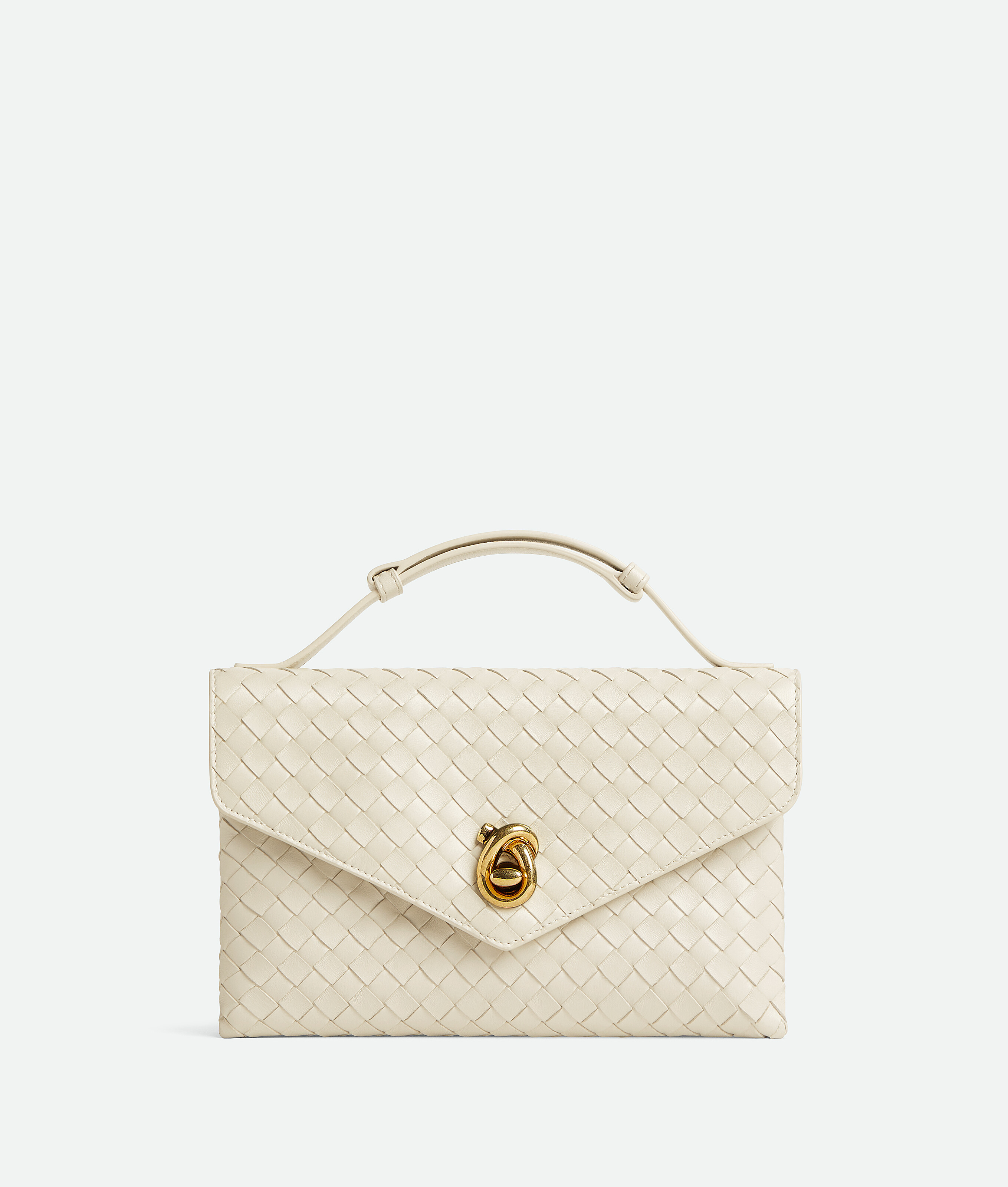 Bottega Veneta Knot Lock - White - Woman -