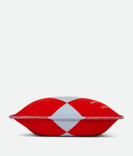 Jacquard Check Cushion