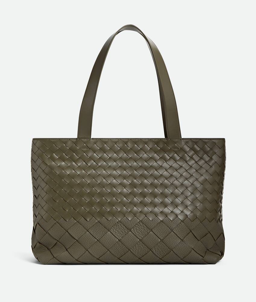 Ein größeres Bild des Produktes anzeigen 1 - Kleine Intrecciato Tote mit Zip