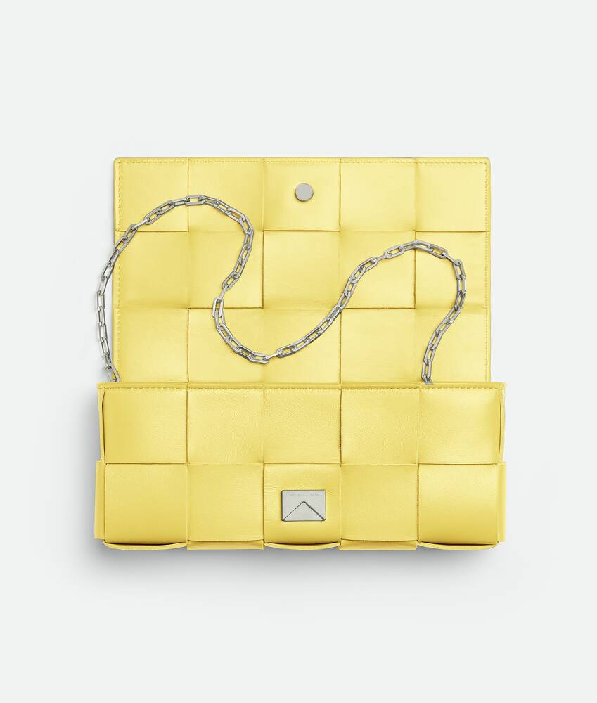 Bottega Veneta Padded Cassette Bag in Sherbert - Yellow