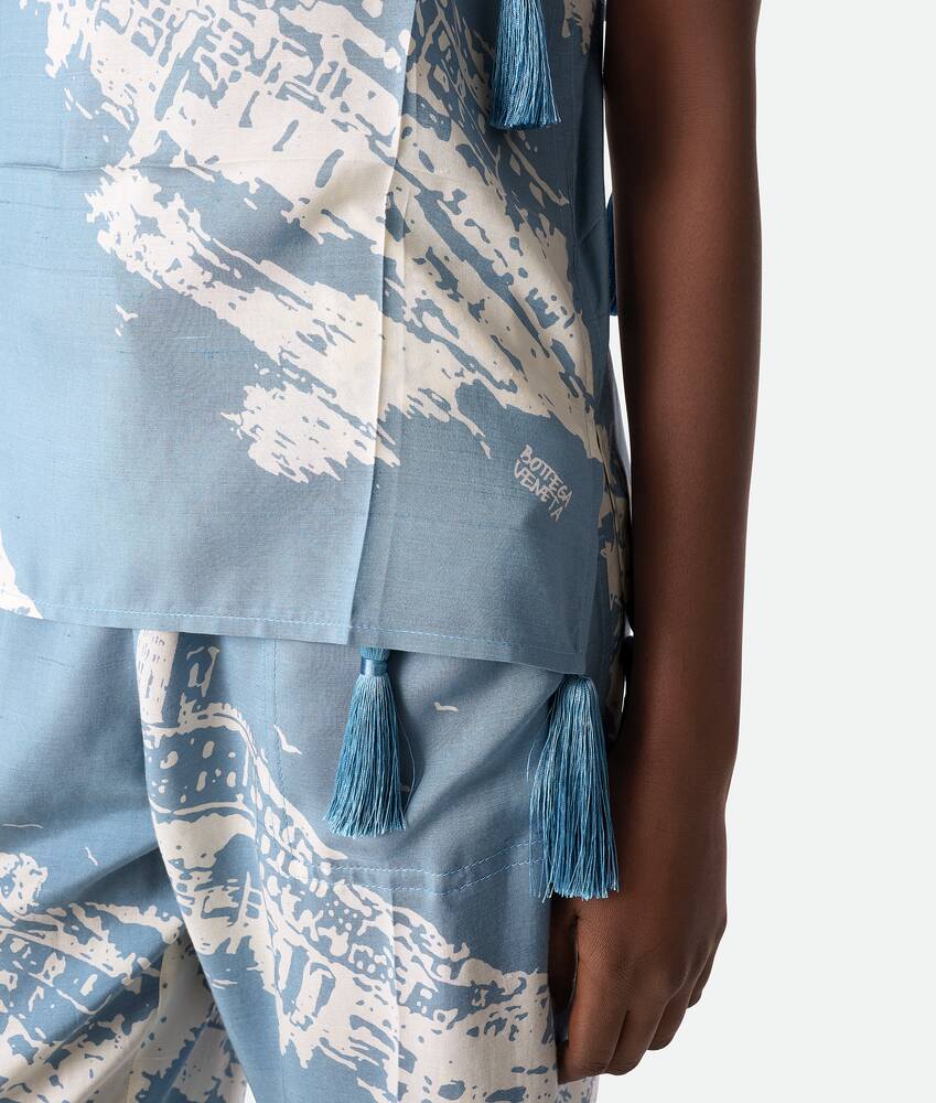 Display a large version of the product image 4 - Italian Postcard Silk Top