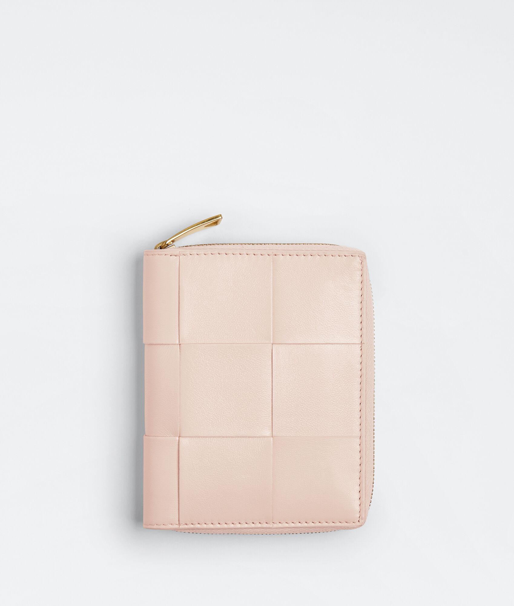 Bottega Veneta® Women's Zip Around Wallet in Melon Washed. Shop online now.