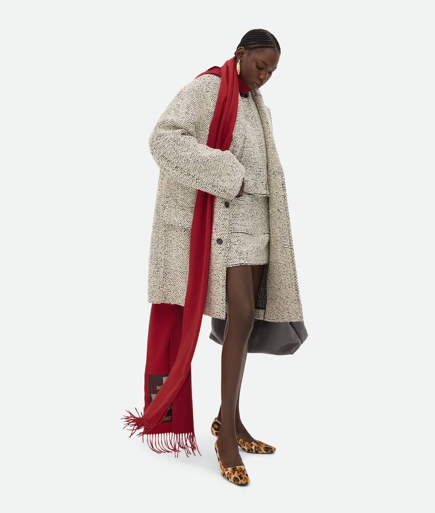 Display a large version of the product image 6 - Bi-Color Wool Boucle Coat