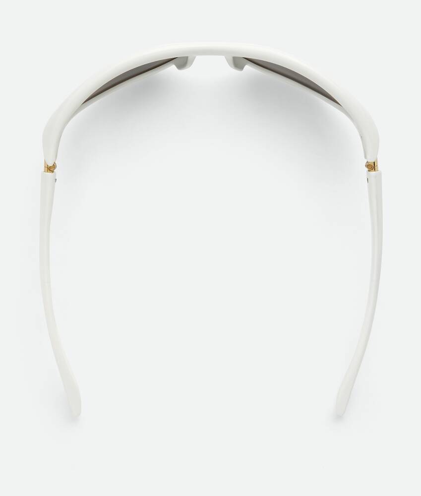 Display a large version of the product image 4 - Curve Sporty Cat Eye Injected Acetate Sunglasses