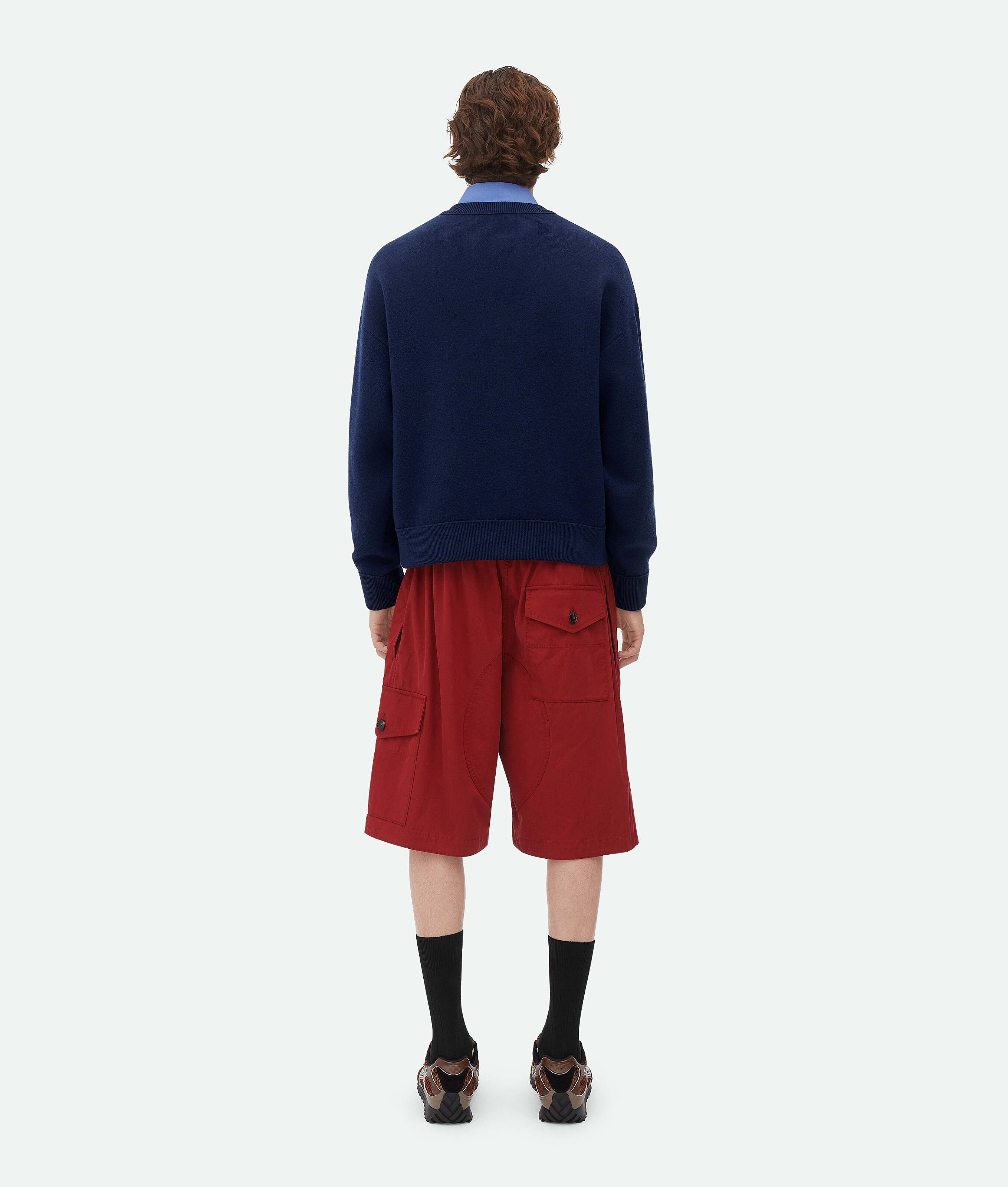 Bottega Veneta Compact Cashmere Jumper In Starry Night