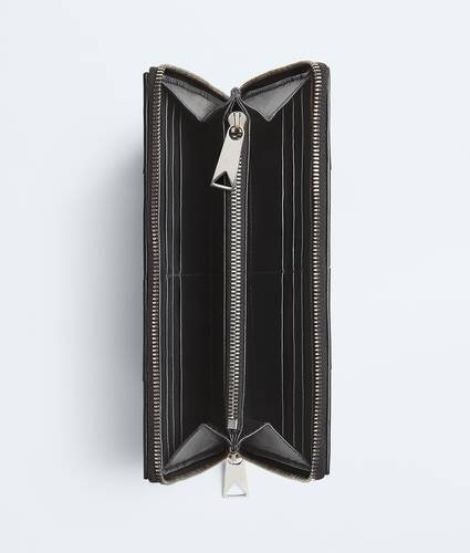 Men's Cassette Zip Around Wallet in Black Bottega Veneta Belgium EN - Image 2