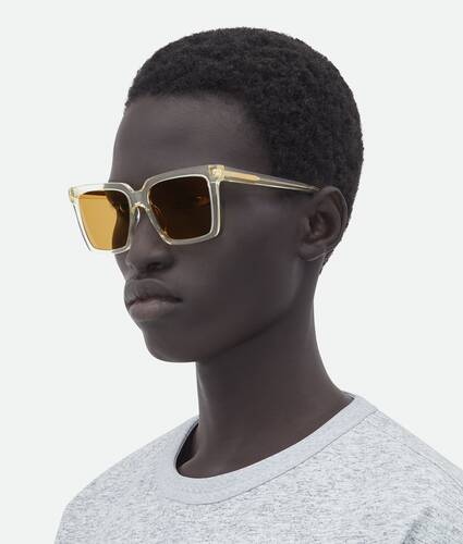 Soft Recycled Acetate Square Sunglasses