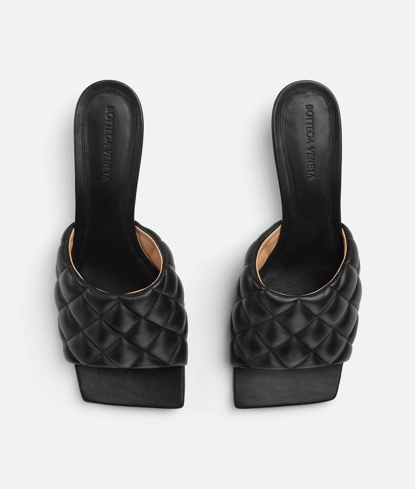 Bottega Veneta® Women's Padded Mule in Black. Shop online now.