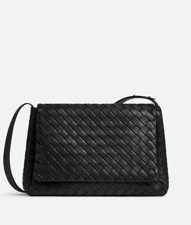 ブラック三つ折りファスナーウォレット| Bottega Veneta® 日本