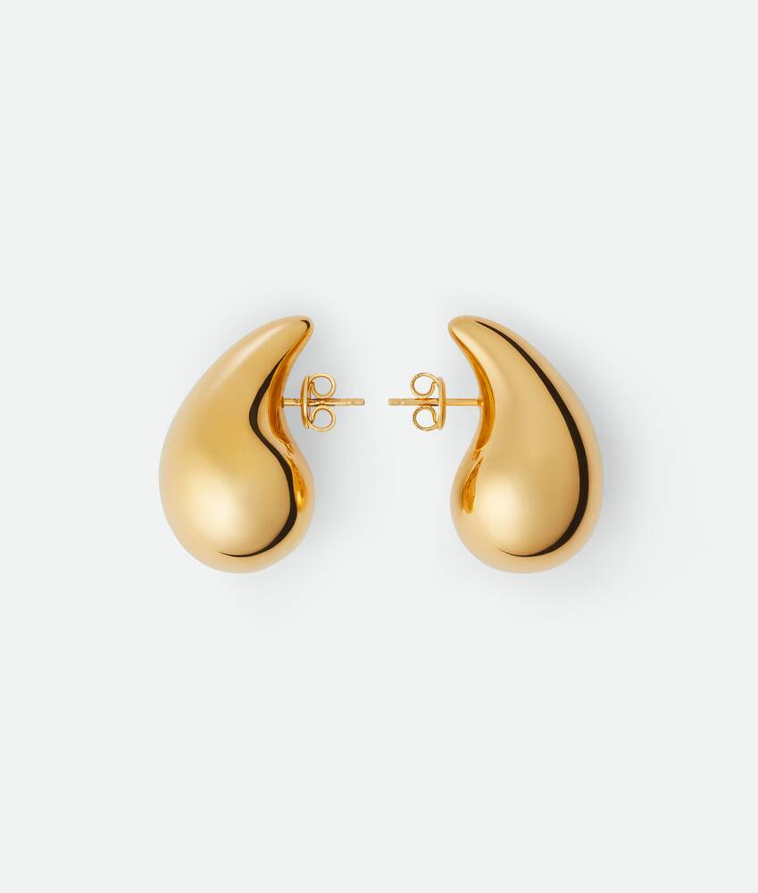 Bottega Veneta® Women's Drop Earrings in Yellow Gold. Shop online now.