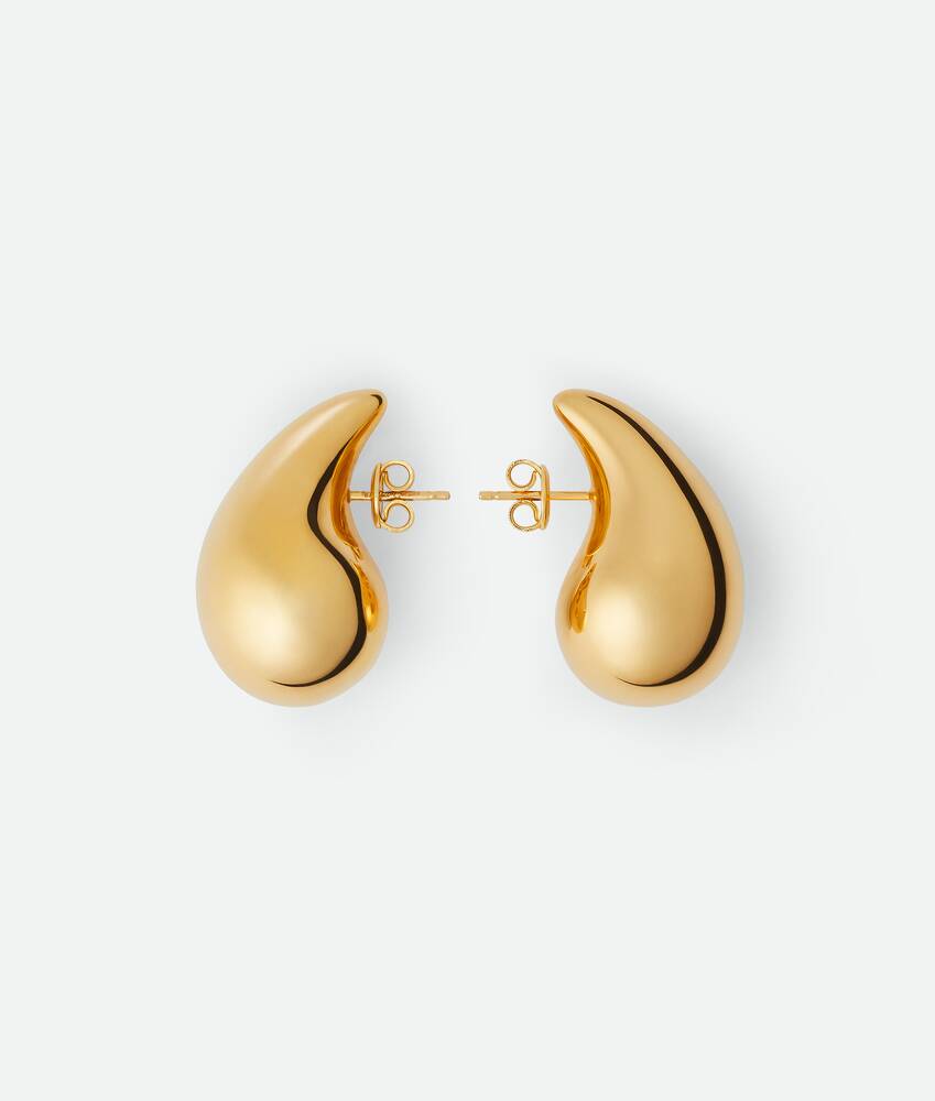 Women's Small Drop Earrings in Yellow gold Bottega Veneta NL