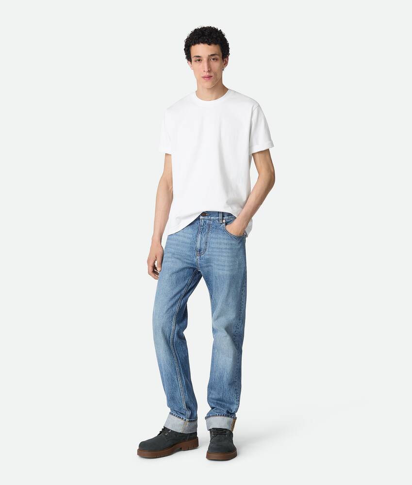 Display a large version of the product image 1 - Vintage Indigo Straight Jeans