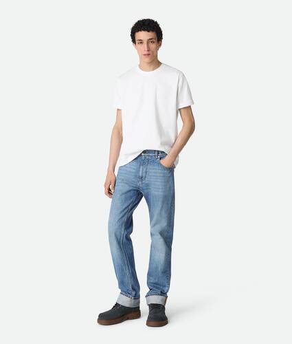 Display a large version of the product image 1 - Vintage Indigo Straight Jeans