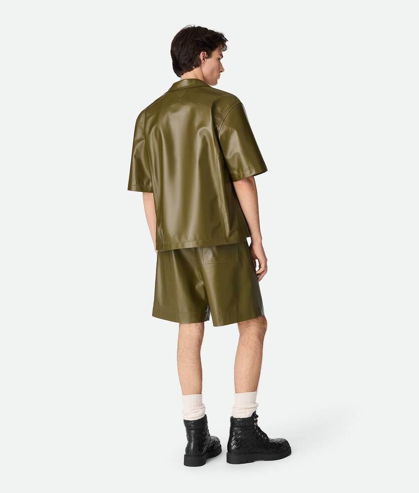 Mostrar una versión grande de la imagen del producto 3 - Pantalones cortos de piel de napa