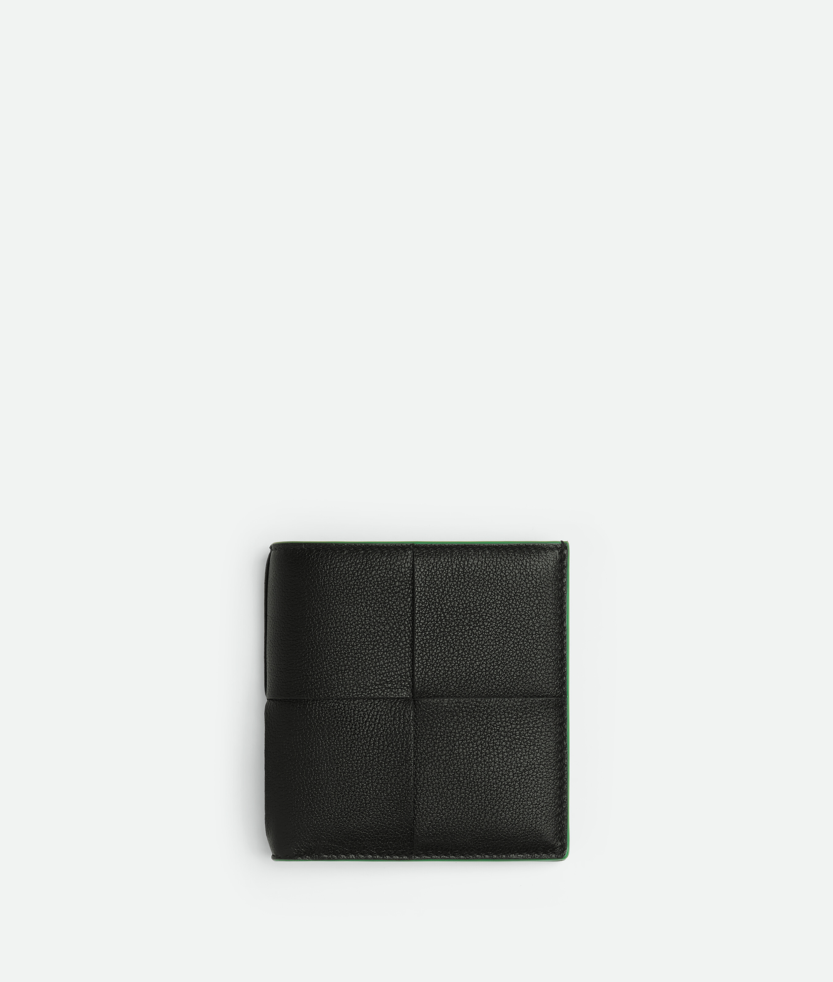 Bottega Veneta Bottega  Veneta Cassette Slim Bi-fold Wallet In Black