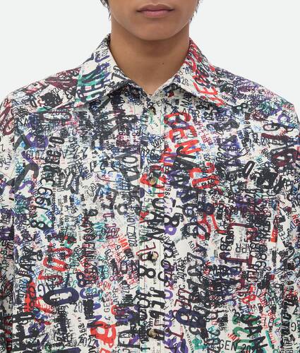 Cotton Wool Memory Print Shirt