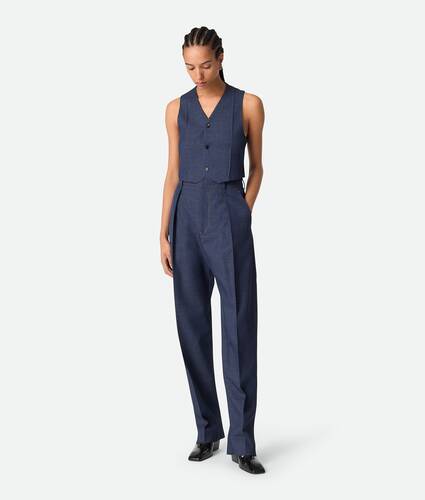 Melange Wool Gilet