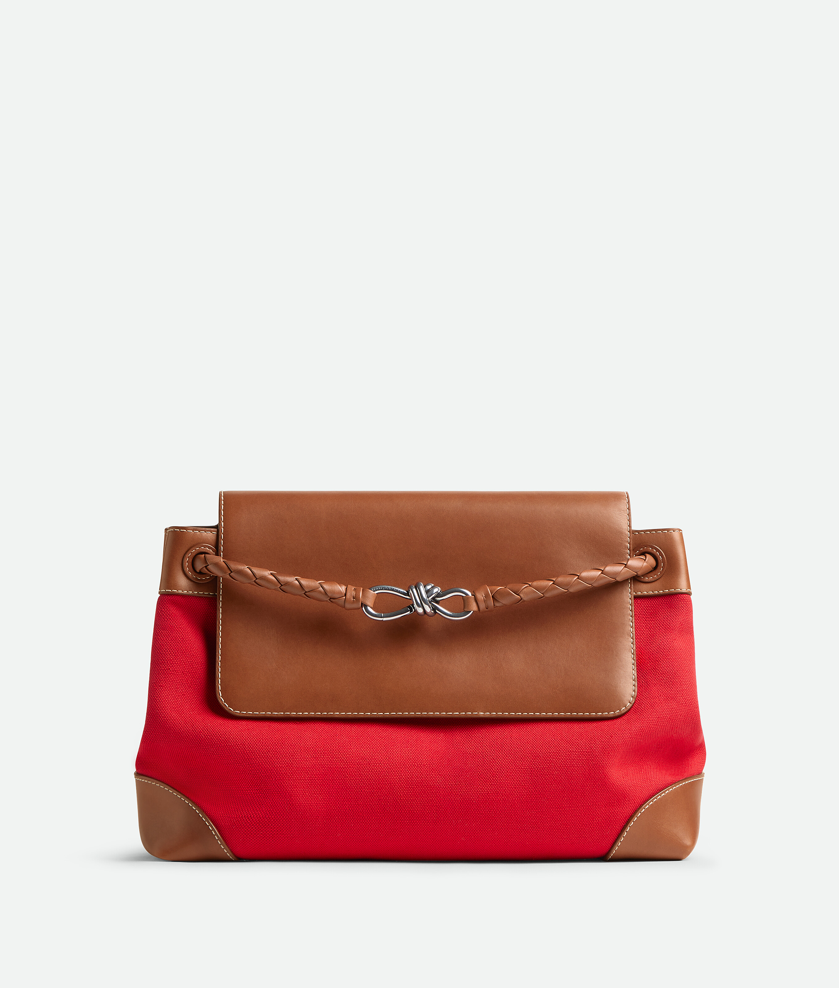 Bottega Veneta Andiamo Messenger - Red - Man -