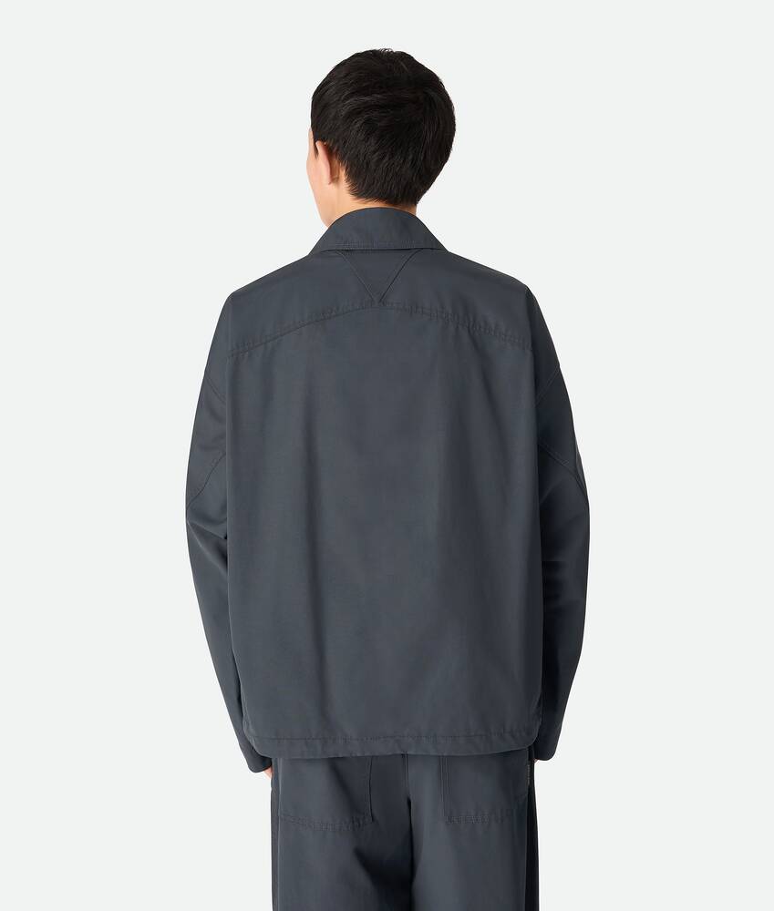 Display a large version of the product image 3 - Resinated Cotton Blouson