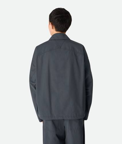 Resinated Cotton Blouson