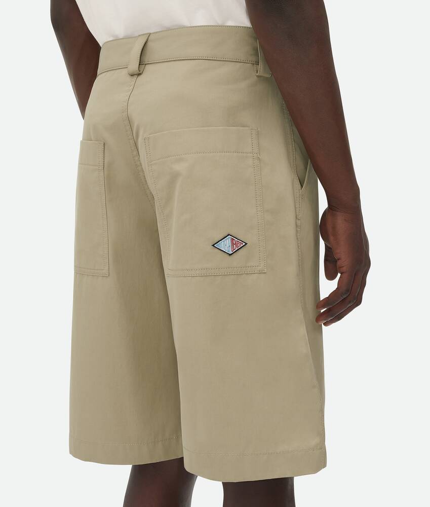 Display a large version of the product image 4 - Light Cotton Twill Shorts